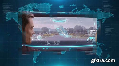 Hi-Tech Map Slideshow - After Effects 61186