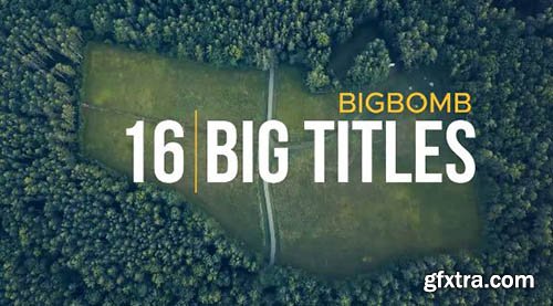 Big Titles - After Effects 61263