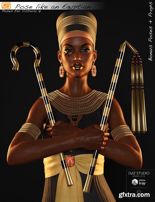 Egyptian MEGA Bundle – Characters, Outfits, Hair, Poses and Lights