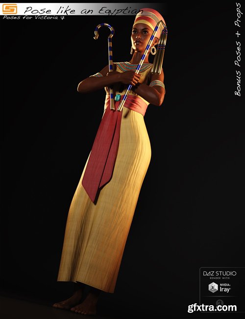Egyptian Mega Bundle Characters Outfits Hair Poses And Lights Gfxtra