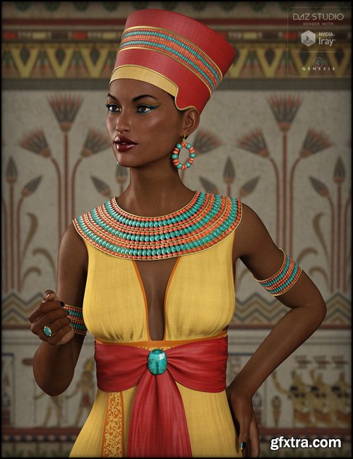 Egyptian MEGA Bundle – Characters, Outfits, Hair, Poses and Lights