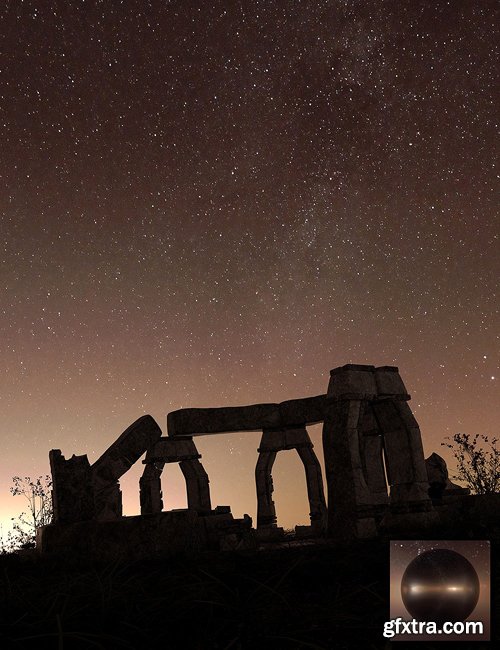 Orestes Iray HDRI Skydomes - Starry Night