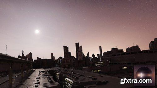 Orestes Iray HDRI Skydomes - Starry Night