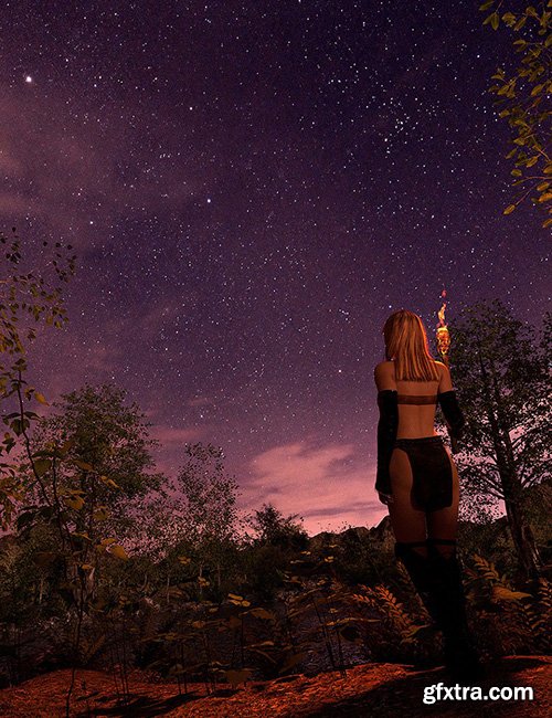 Orestes Iray HDRI Skydomes - Starry Night