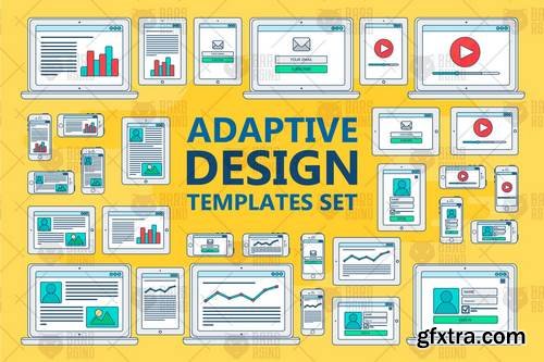 Stroked Adaptive Design Elements