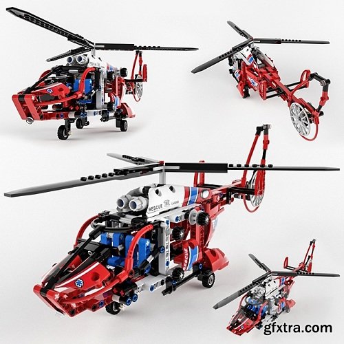 Lego Technic Rescue Helicopter