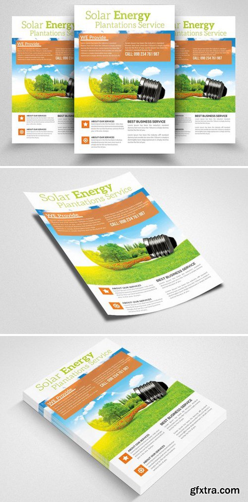 CM - Solar Panel Energy Service Flyers 2203084