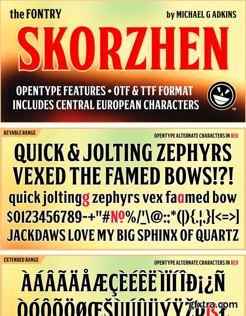 FTY Skorzhen Font