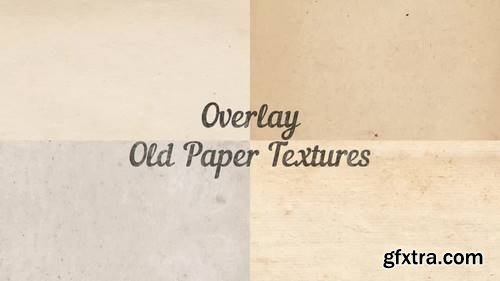 MotionArray - Overlay Old Paper Textures Motion Graphics 58444