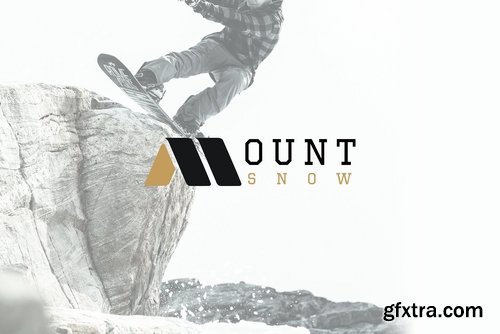 CM - Mountain Geometric Logo Templates 2225170