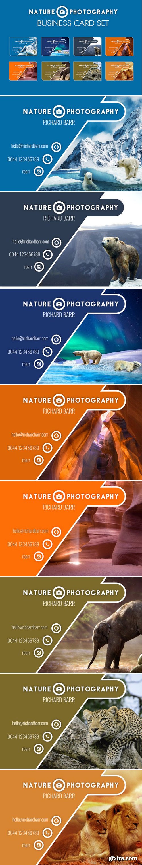 CM - Nature Photography Business Card Set 2204748