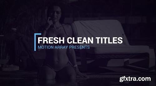 Clean Titles - After Effects 61584