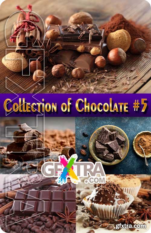 Food. Mega Collection. Chocolate #5 - Stock Photo