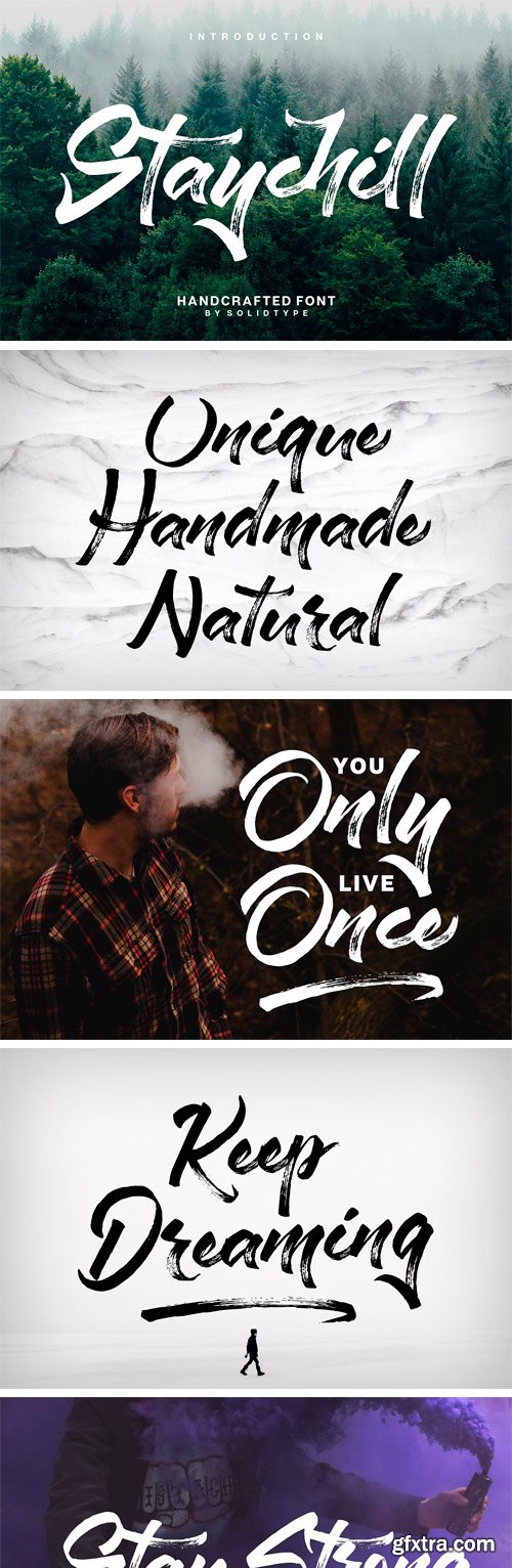 CM - Staychill Brush Font 2248868