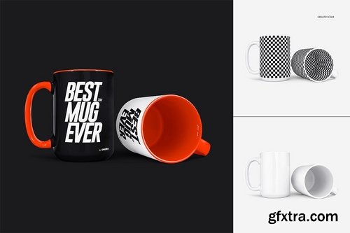 CM - Mug Mockup Set 15oz Many Views 1998462