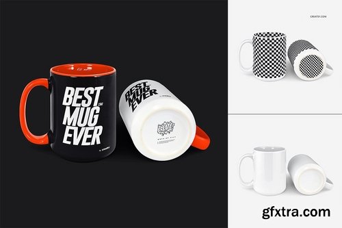 CM - Mug Mockup Set 15oz Many Views 1998462