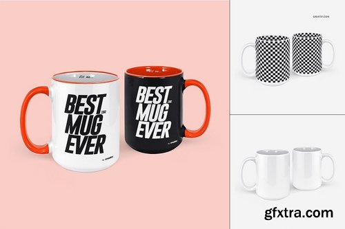 CM - Mug Mockup Set 15oz Many Views 1998462