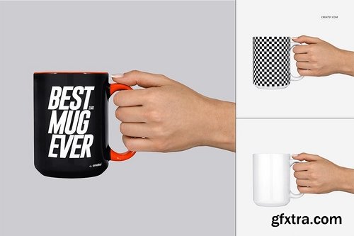 CM - Mug Mockup Set 15oz Many Views 1998462