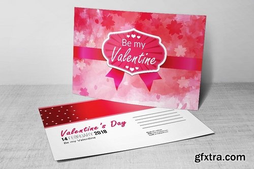 CM - 10 Valentines Day Postcard Bundle 2183054