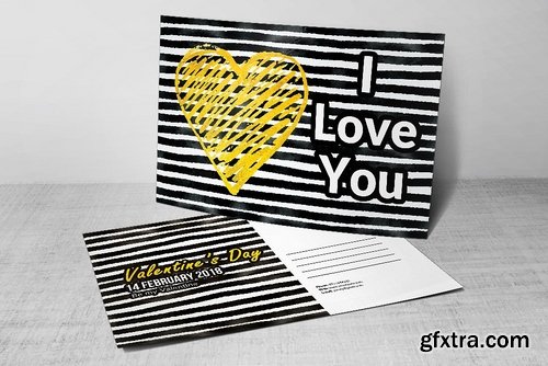 CM - 10 Valentines Day Postcard Bundle 2183054