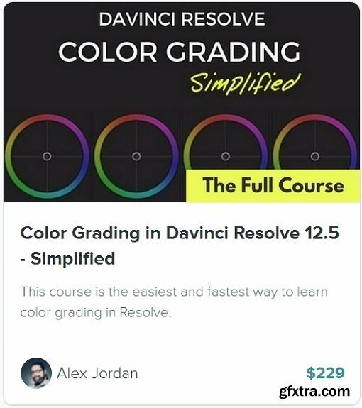 Color Grading in Davinci Resolve 12.5 Simplified by Alex Jordan