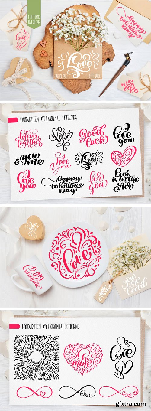 CM - Valentine\'s Day Lettering Overlays 2173050