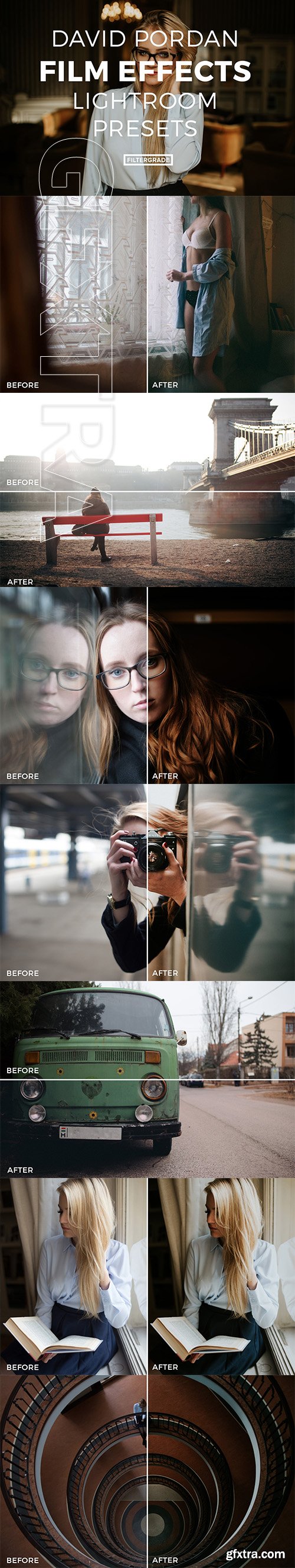 David Pordan Film Effects Lightroom Presets