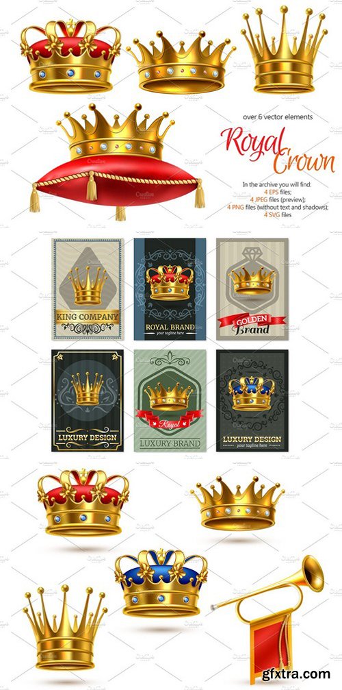 CM - Realistic Crown Set 2227098