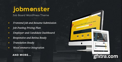 ThemeForest - Jobmonster v4.4.3.1 - Job Board WordPress Theme - 10965446