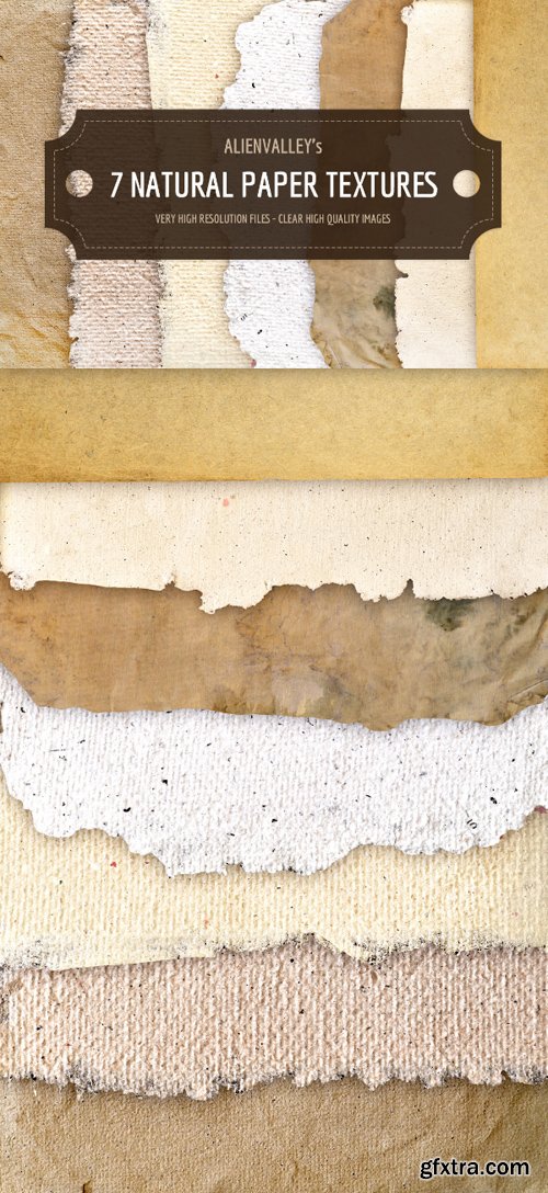 7 Natural Paper Textures