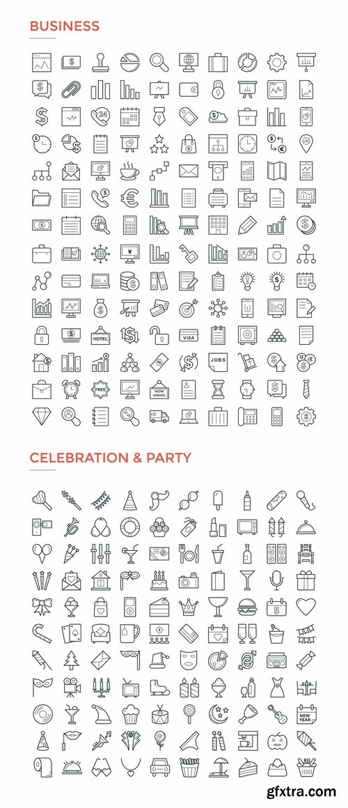 CM - 4800 Line Icons Pack 2201182