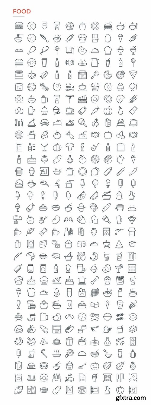 CM - 4800 Line Icons Pack 2201182