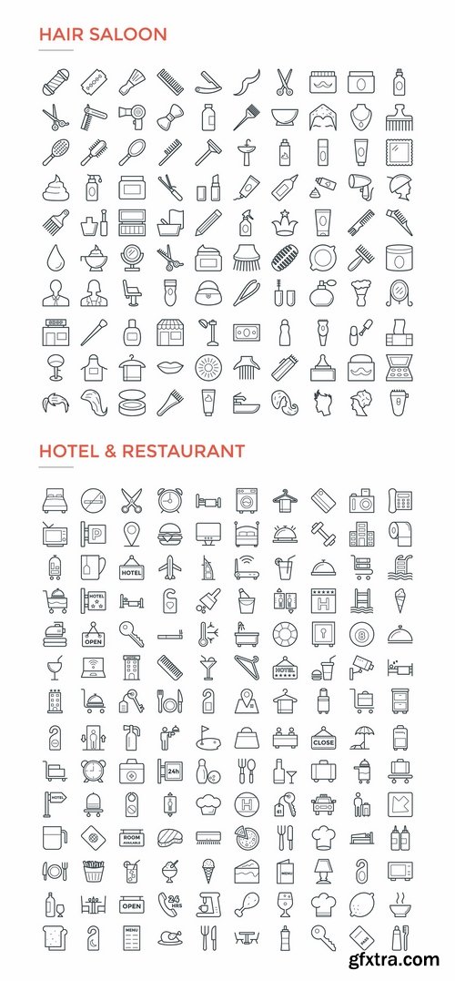 CM - 4800 Line Icons Pack 2201182