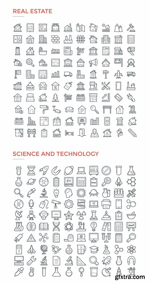 CM - 4800 Line Icons Pack 2201182