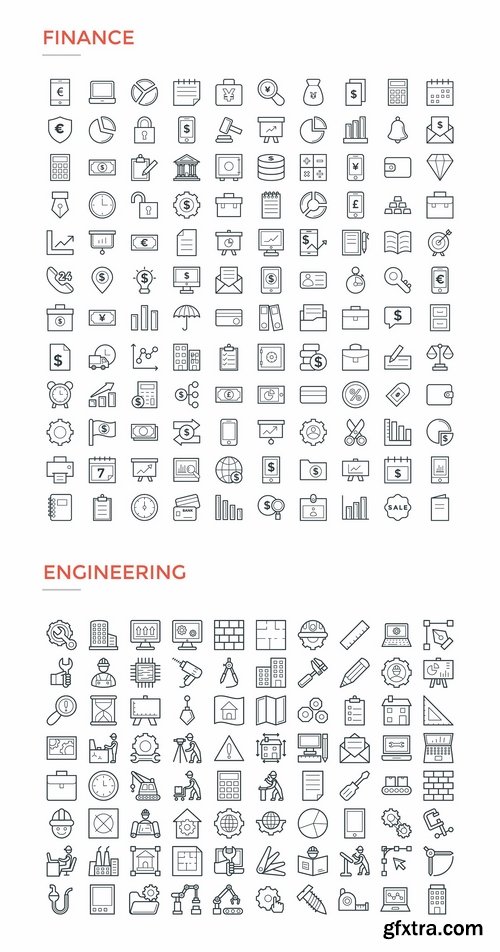 CM - 4800 Line Icons Pack 2201182