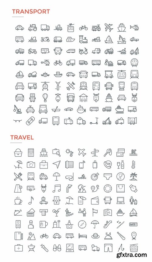 CM - 4800 Line Icons Pack 2201182