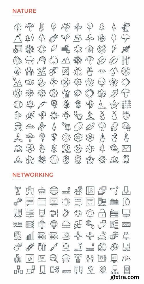 CM - 4800 Line Icons Pack 2201182