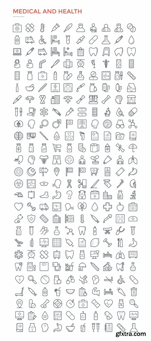 CM - 4800 Line Icons Pack 2201182