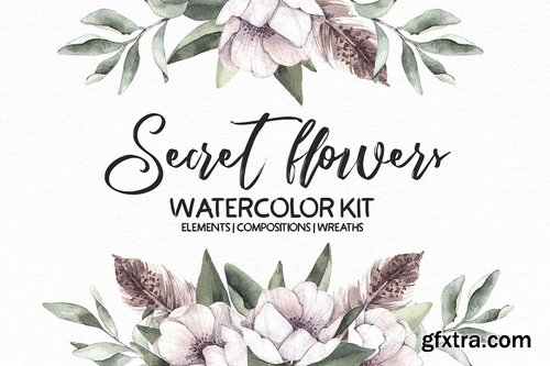 CM - SALE! Watercolor bundle 88%OFF 2231396