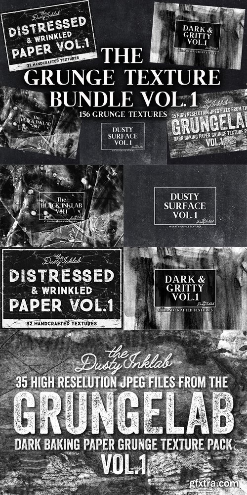 CM - The Grunge Texture Bundle Vol. 1 2227292