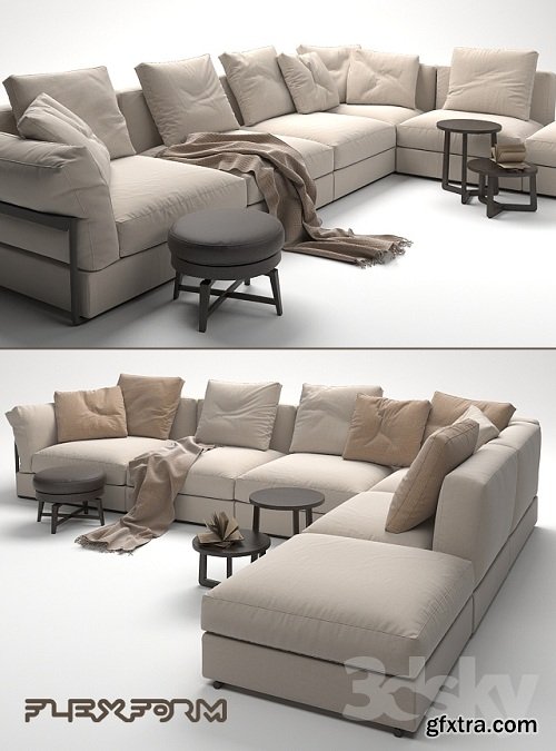 Flexform Zeno Sofa