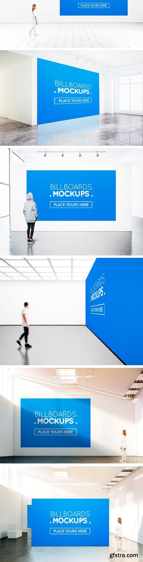 CM - 14 Modern Museum Gallery Mockups 2176290