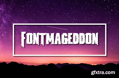 Fontmageddon Font