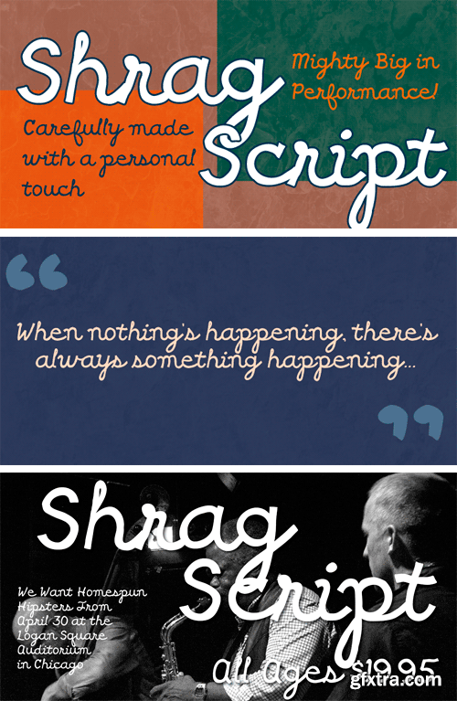 Shrag Script Font