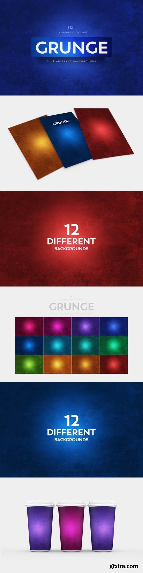 Abstract Grunge Texture Backgrounds