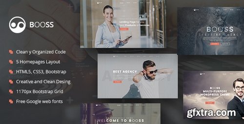 ThemeForest - Booss v1.0 - Creative Multipurpose Marketing HTML Template 20280609