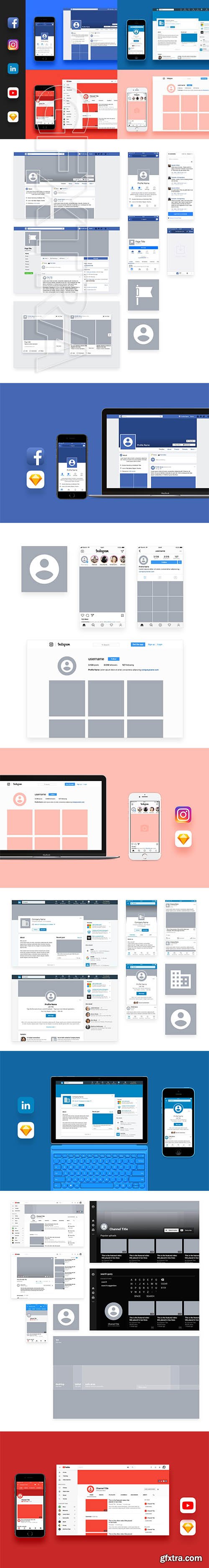 CreativeMarket - Social Media Branding Kit 2267071