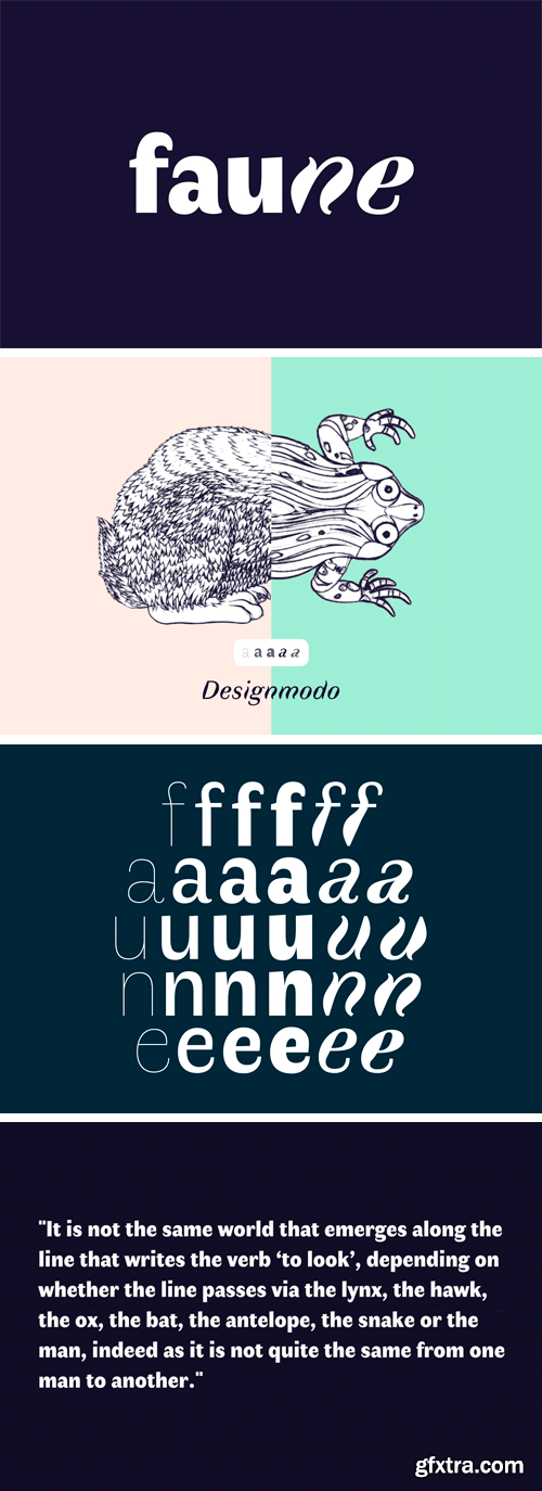 Faune Typeface