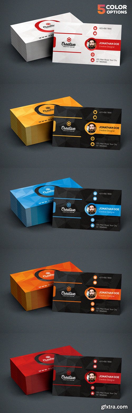 Creative Business Card PSD Bundle