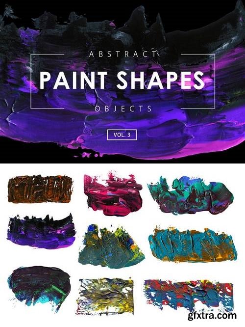 Abstract Paint Shapes 3